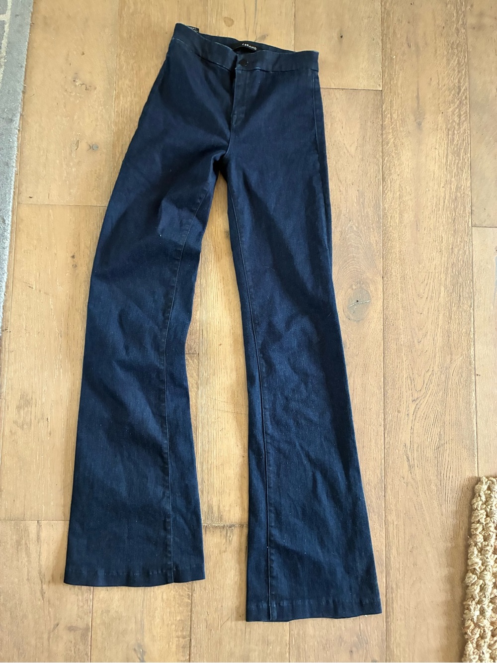 J Brand Navy Flare Jeans w 25"